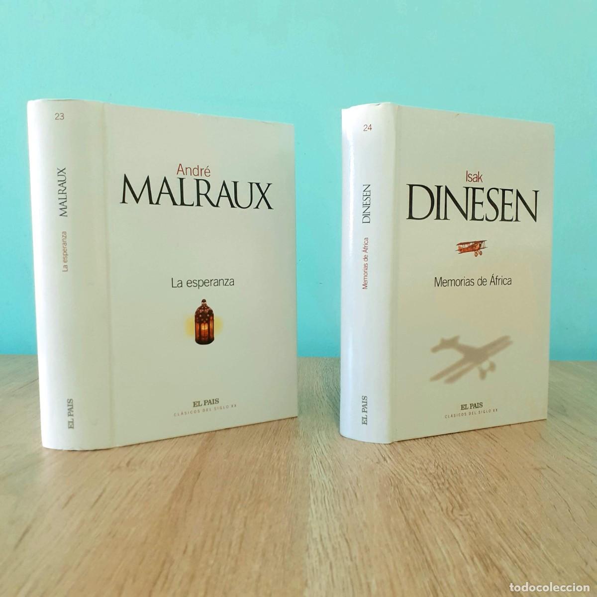 Libros de segunda mano: 2 Libros colecci&oacute;n EL PA&Iacute;S. La Esperanza + Memorias de &Aacute;frica