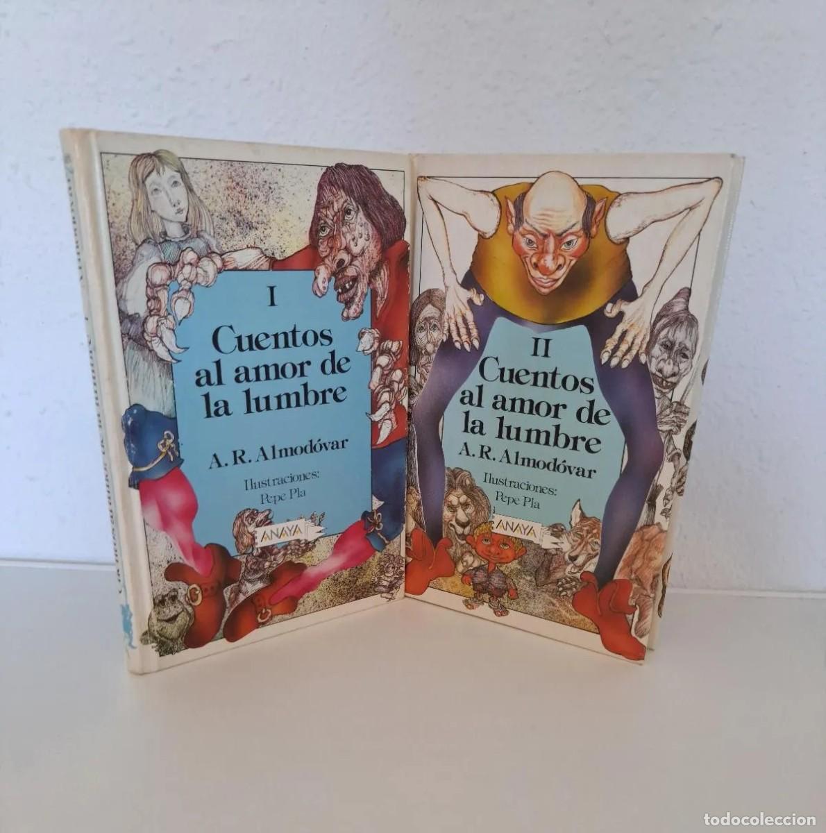 Libros de segunda mano: ANTONIO ALMOD&Oacute;VAR - CUENTOS AL AMOR DE LA LUMBRE (2 TOMOS) - EDICIONES GENERALES ANAYA 1992