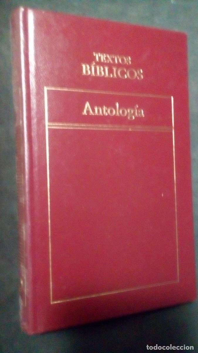 Libros de segunda mano: TEXTOS B&Iacute;BLICOS-ANTOLOG&Iacute;A-COMO NUEVO-TAPA DURA