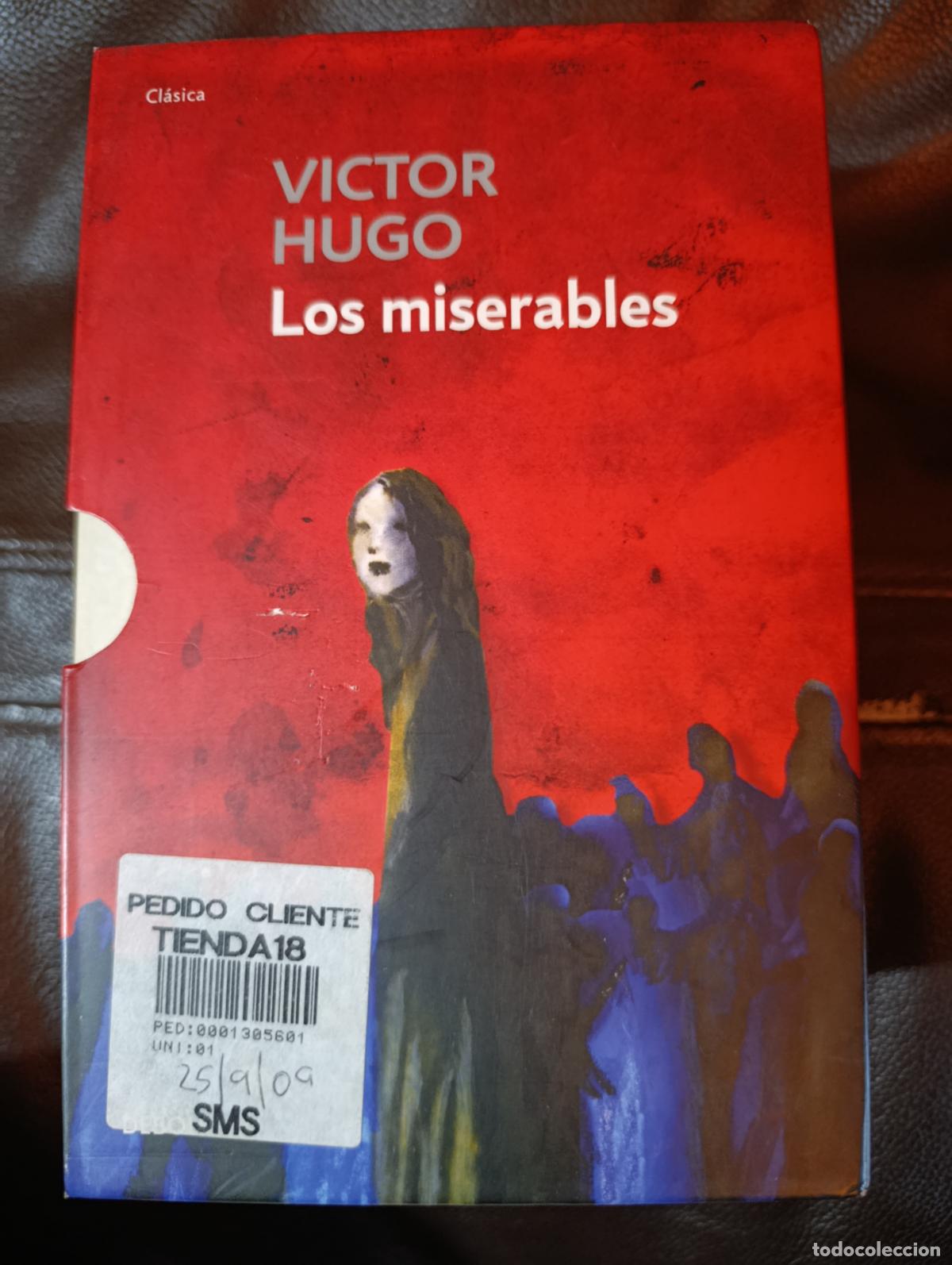 Libros de segunda mano: ESTUCHE 2 TOMOS LOS MISERABLES VICTOR HUGO