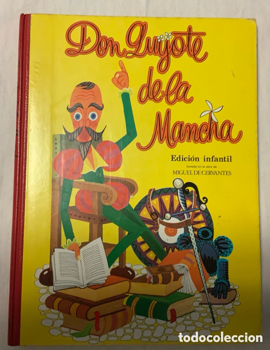 Libros de segunda mano: Don Quijote de la Mancha - Ed. Infantil- Sopena 1972