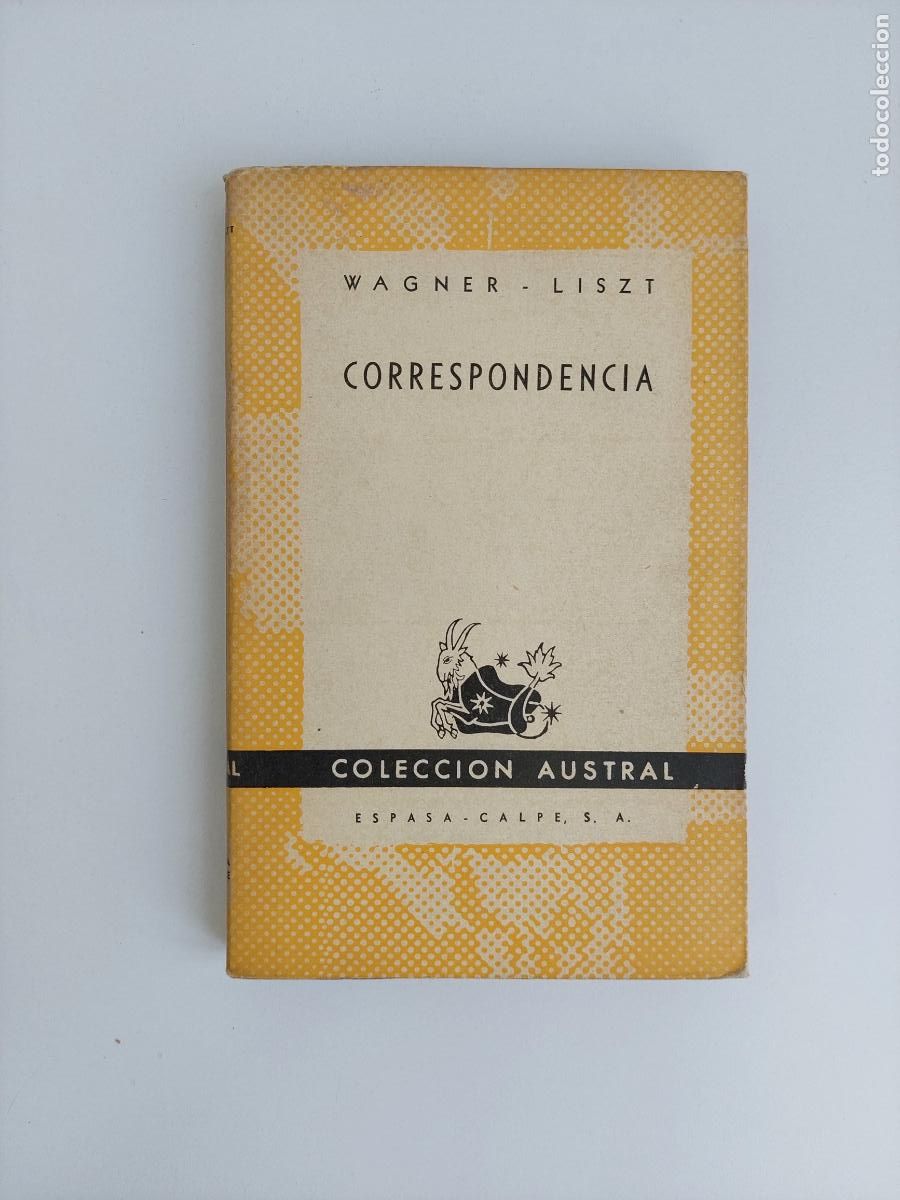 Libros de segunda mano: Correspondencia - Wagner, Richard