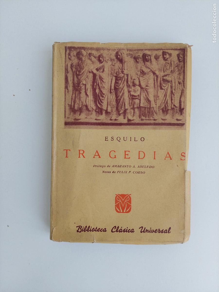 Libros de segunda mano: Tragedias - Esquilo,