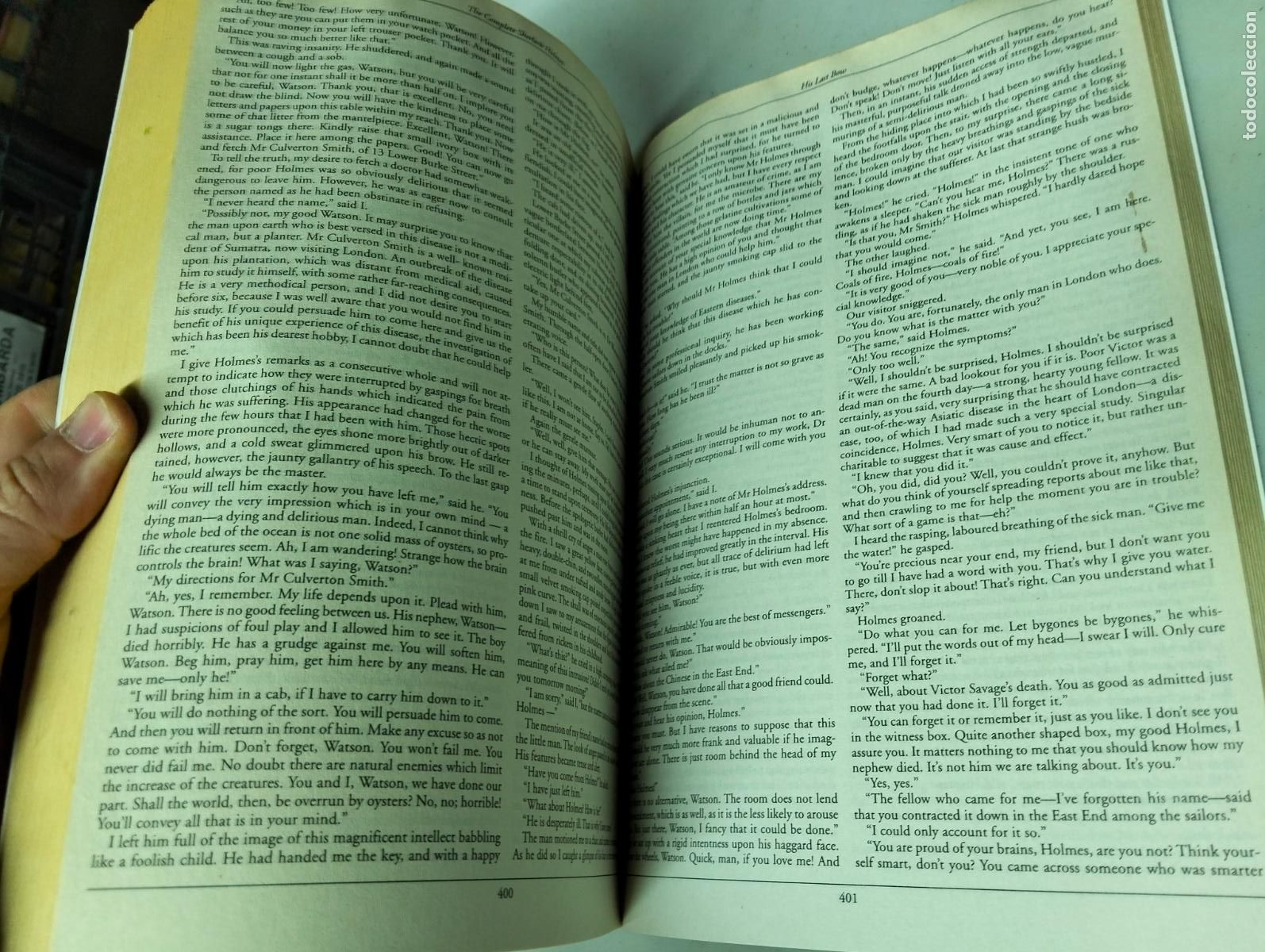 Libros de segunda mano: Literatura. The Complete Sherlock Holmes, A. Conan Doyle, ed. Geddes&Grosset, 2002 L54 - Foto 7