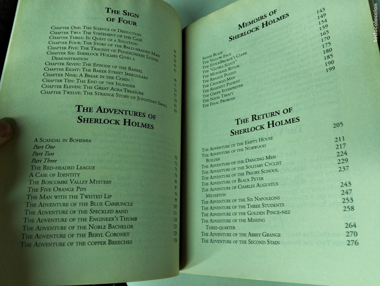 Libros de segunda mano: Literatura. The Complete Sherlock Holmes, A. Conan Doyle, ed. Geddes&Grosset, 2002 L54 - Foto 8