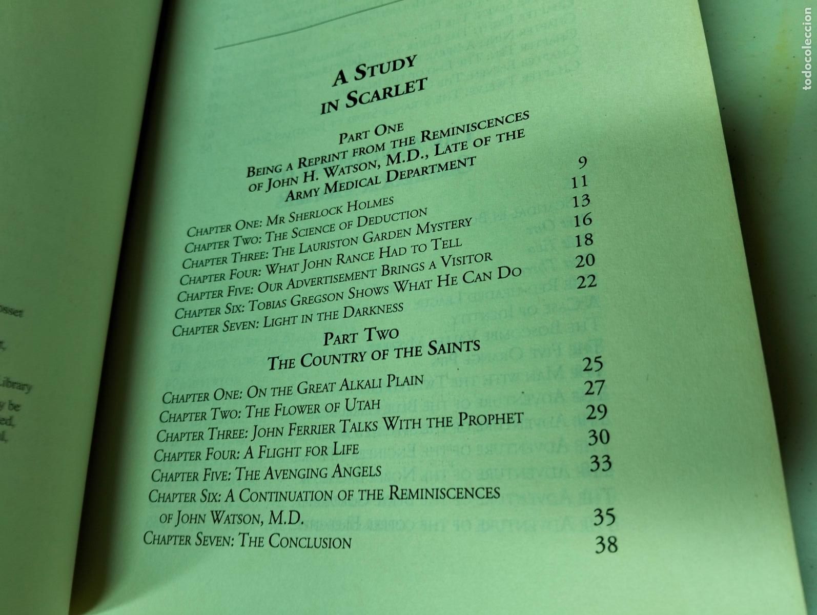 Libros de segunda mano: Literatura. The Complete Sherlock Holmes, A. Conan Doyle, ed. Geddes&Grosset, 2002 L54 - Foto 9