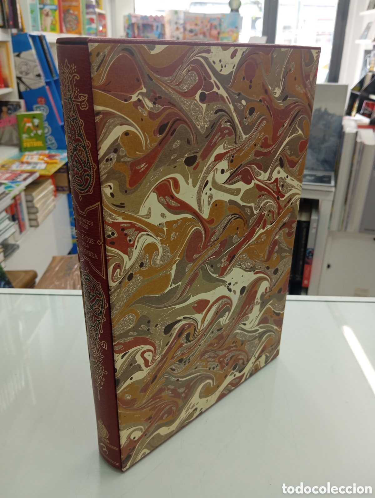 Libros de segunda mano: CUENTOS DE LA ALHAMBRA, WASHINGTON IRVING, MADRID 1998. BBVA PRIVANZA LUJOSO EJEMPLAR NUMERADO NUEVO