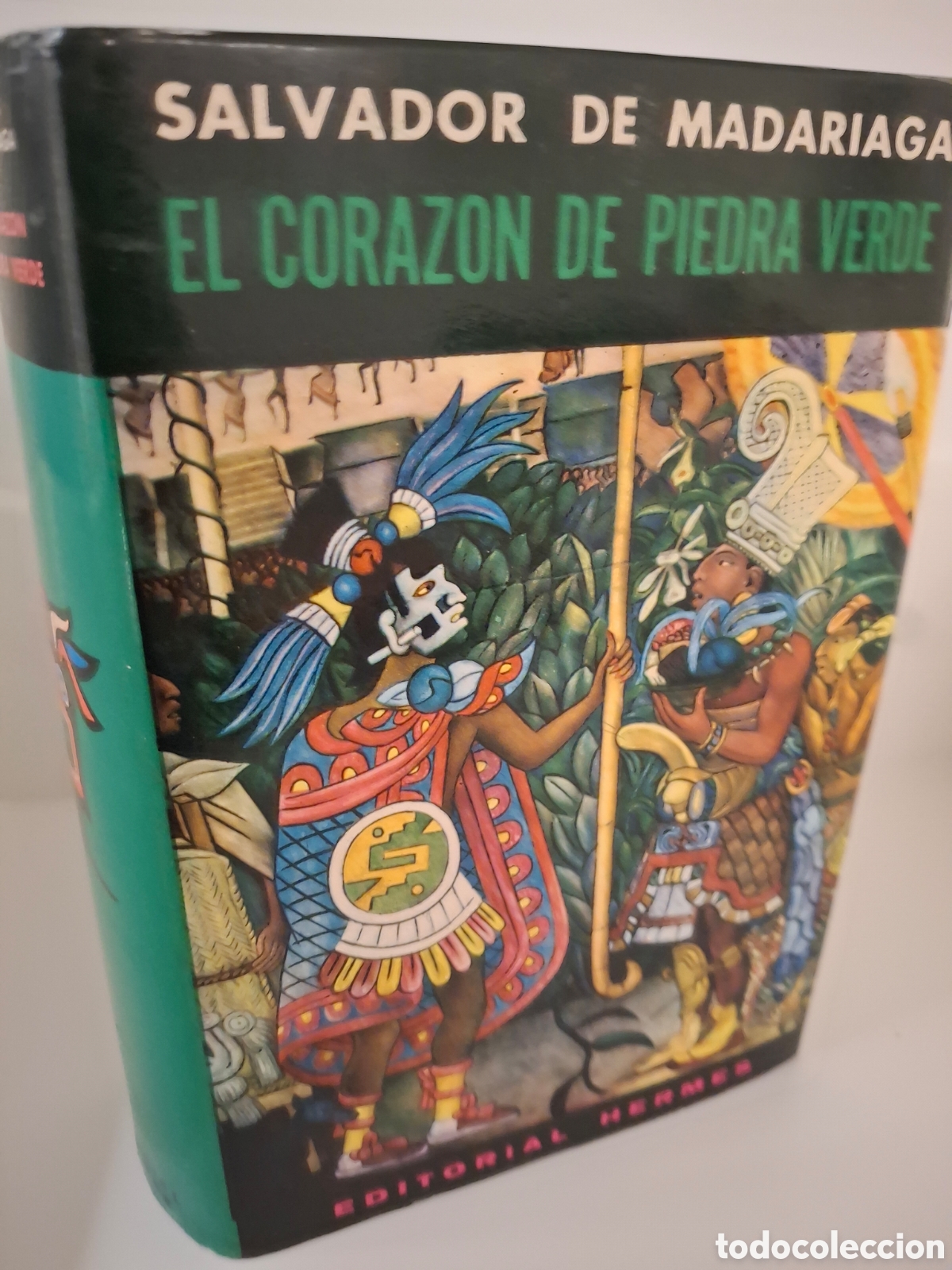 Libros de segunda mano: EL CORAZON DE LA PIEDRA VERDE, SALVADOR DE MADARIAGA, EDITORIAL HERMES, 1990