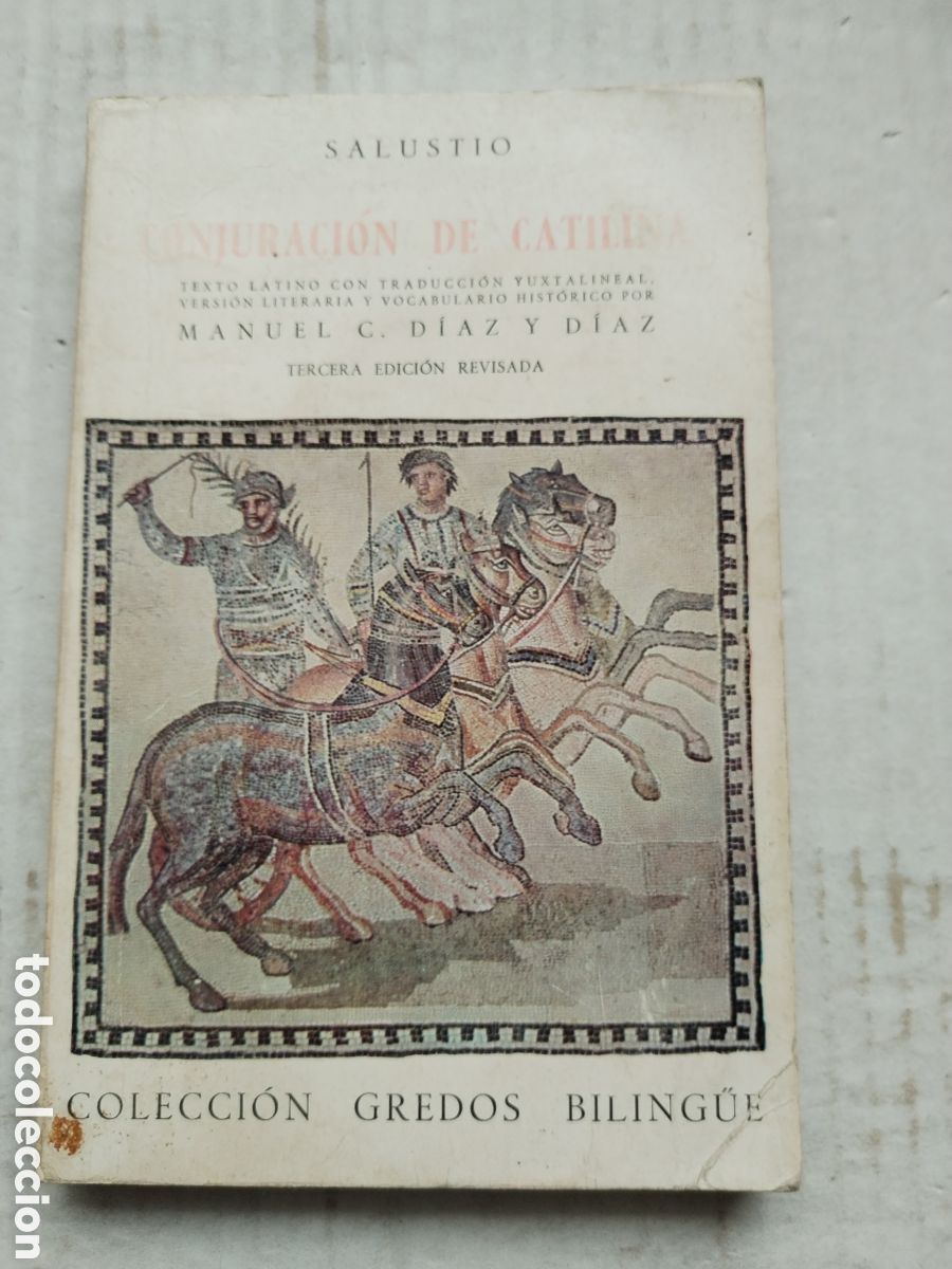 Libros de segunda mano: CONJURACION DE CATALINA/SALUSTIO