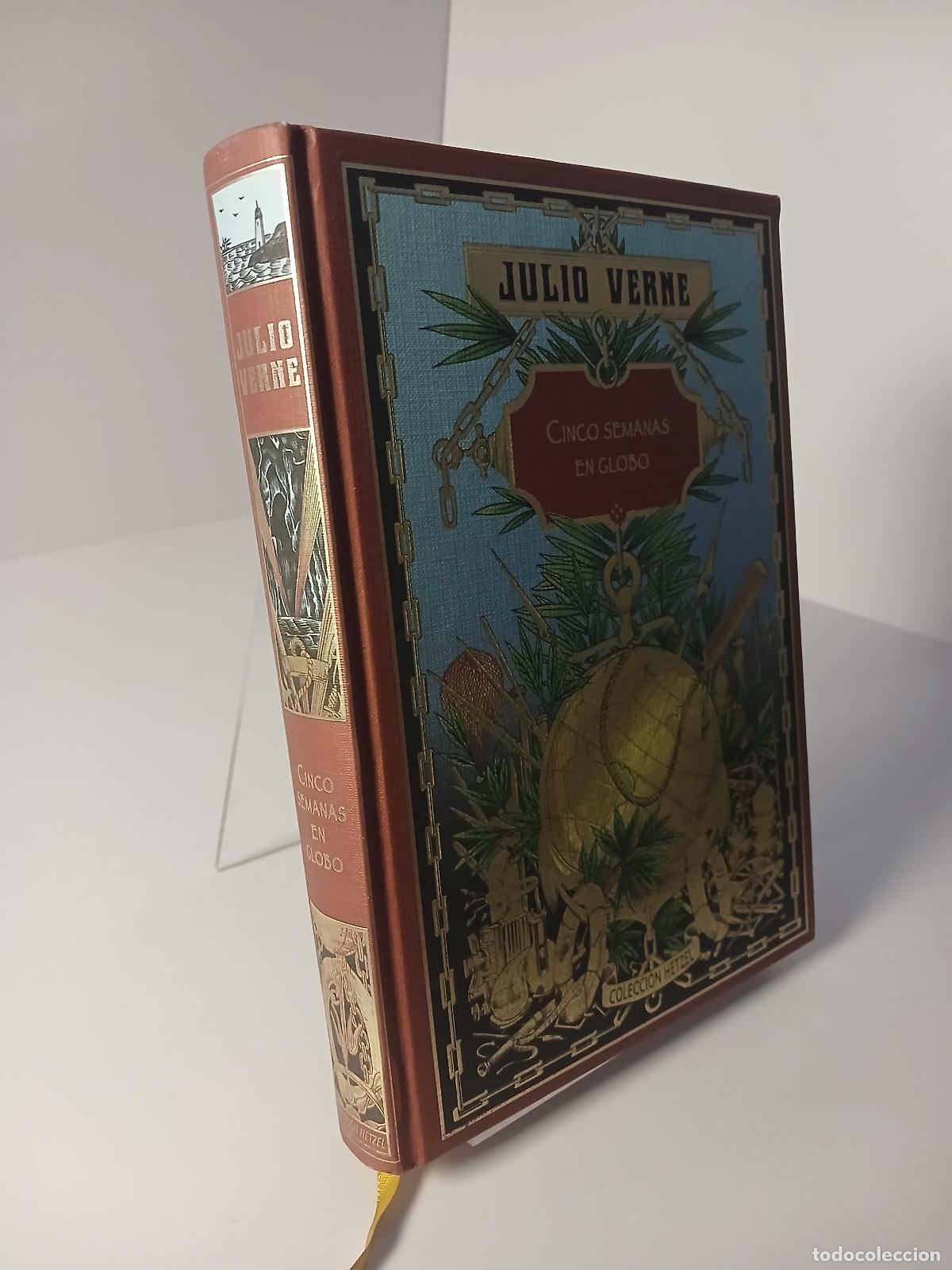 Libros de segunda mano: Cinco semanas en globo y Mart&iacute;n Paz - Jules Verne
