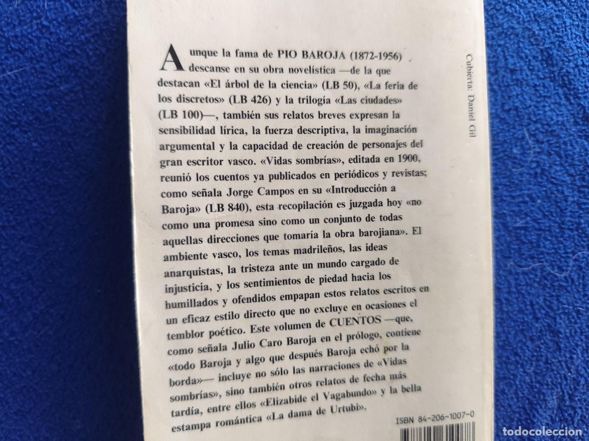 Libros de segunda mano: CUENTOS P&iacute;o Baroja Alianza Editorial Colecci&oacute;n El Libro de Bolsillo 1990 - Foto 4