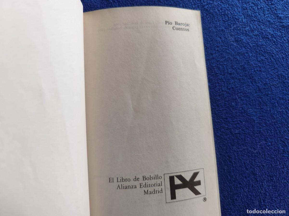 Libros de segunda mano: CUENTOS P&iacute;o Baroja Alianza Editorial Colecci&oacute;n El Libro de Bolsillo 1990 - Foto 5