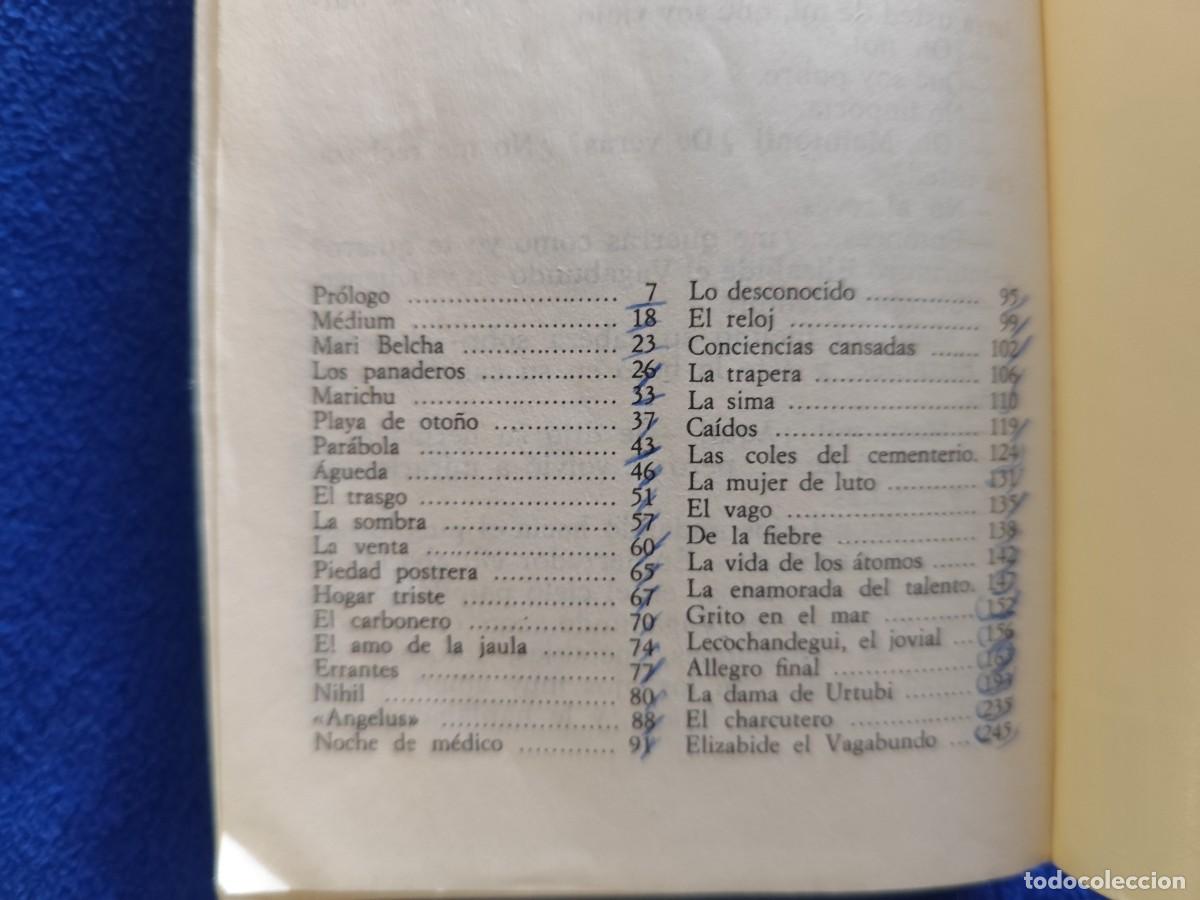 Libros de segunda mano: CUENTOS P&iacute;o Baroja Alianza Editorial Colecci&oacute;n El Libro de Bolsillo 1990 - Foto 7