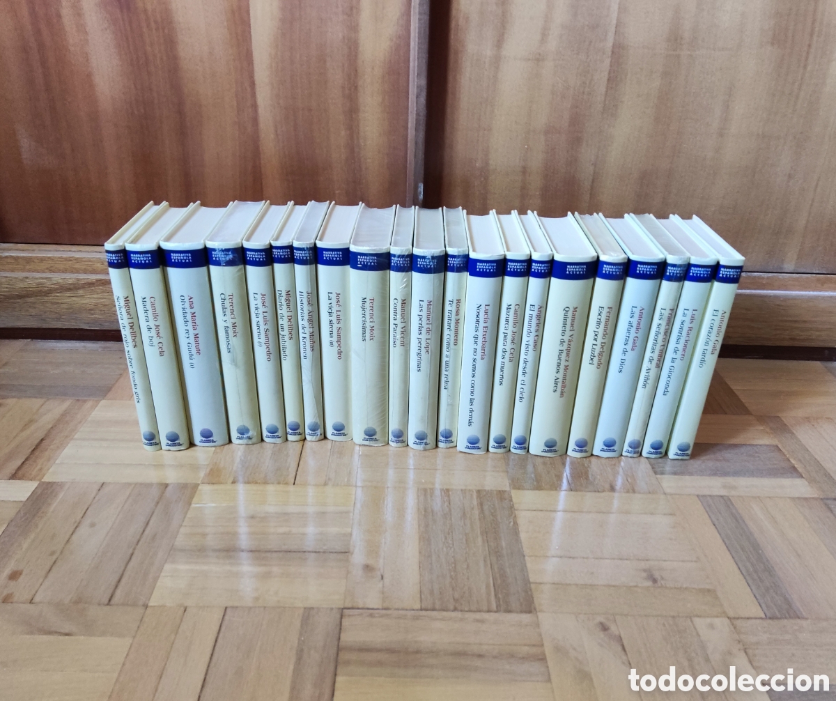 Libros de segunda mano: Colecci&oacute;n libros Narrativa Espa&ntilde;ola Actual de Planeta DeAgostini con autores imprescindibles como Mi