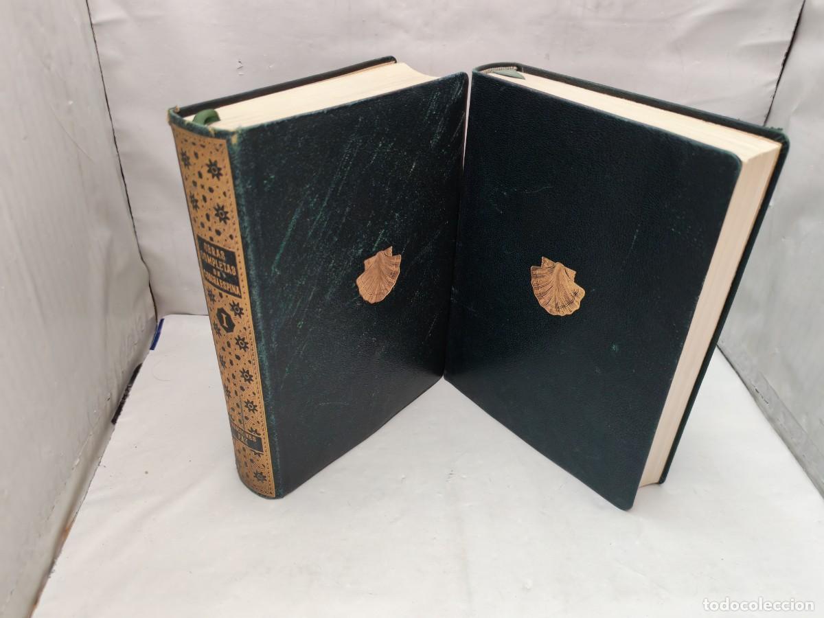 Libros de segunda mano: Obras completas de Concha Espina, Tomos I y II (Obra completa en 2 tomos, segunda edici&oacute;n 1955)