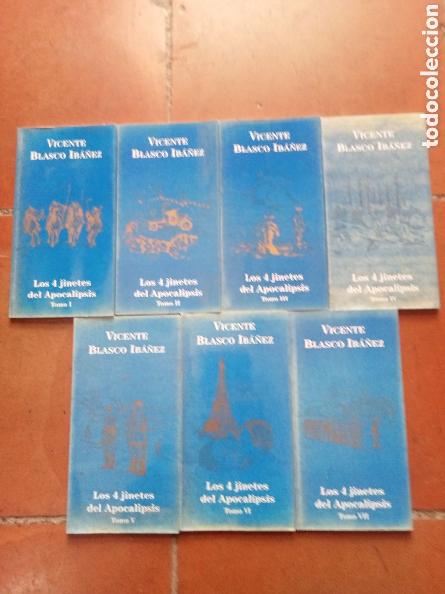 Libros de segunda mano: Los 4 jinetes del apocalipsis 7 tomos - Foto 1