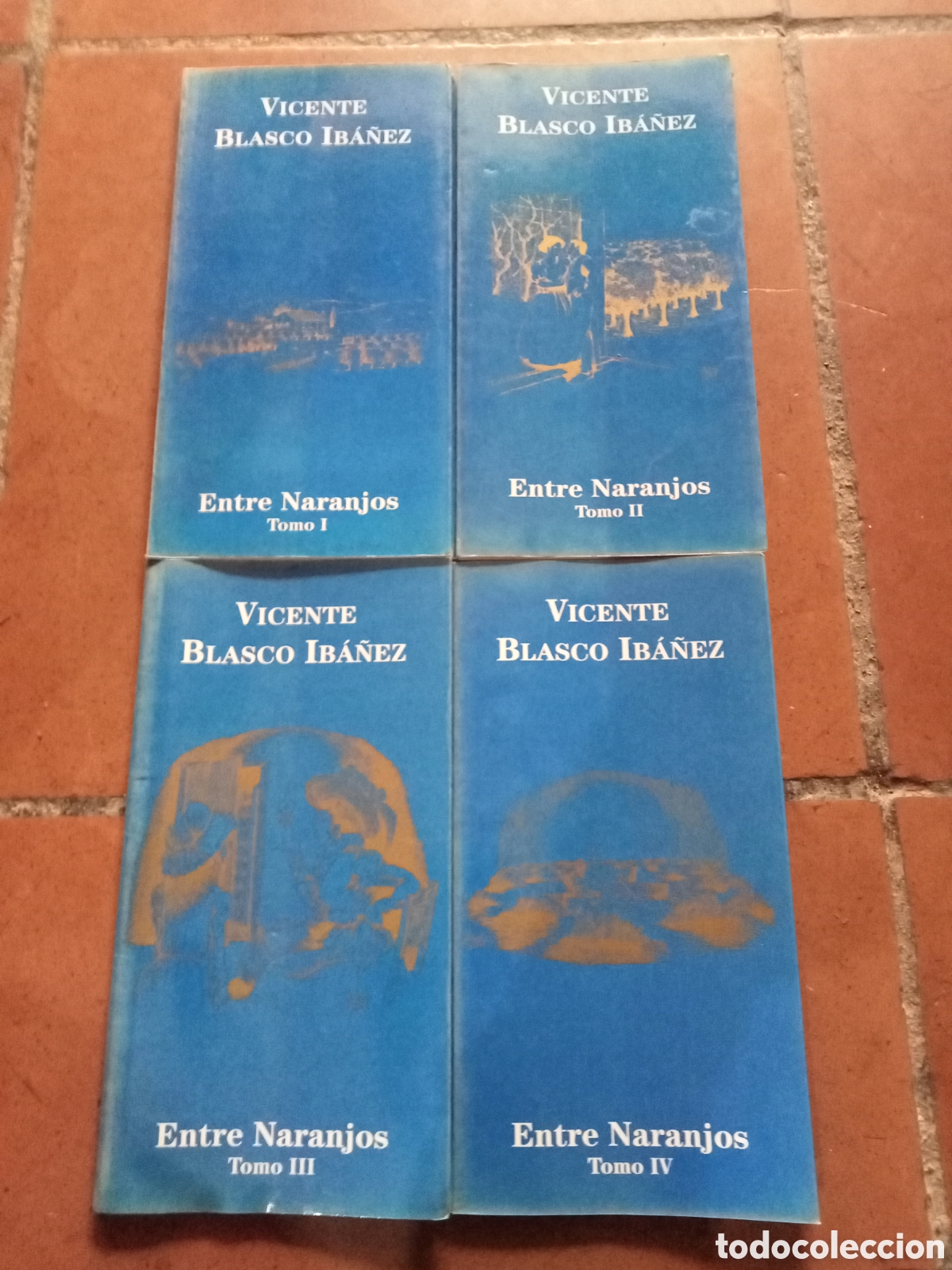 Libros de segunda mano: Entre naranjos tomo 1,2,3,4