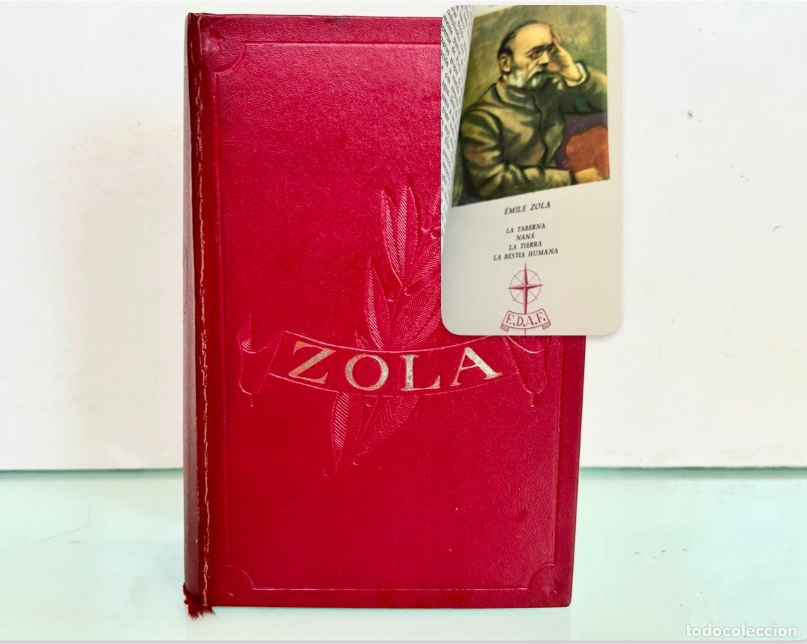 Libros de segunda mano: EMILE ZOLA-OBRAS COMPLETAS-EDAF 1969-LA TABERNA-NANA-BESTIA HUMANA-TIERRA-LIBRO