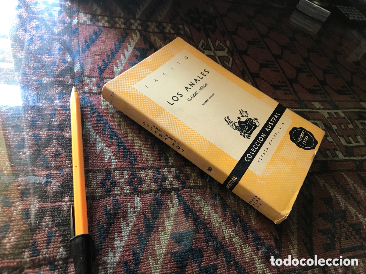 Libros de segunda mano: Los anales. T&aacute;cito. Claudio. Ner&oacute;n. Austral n&ordm; 1085