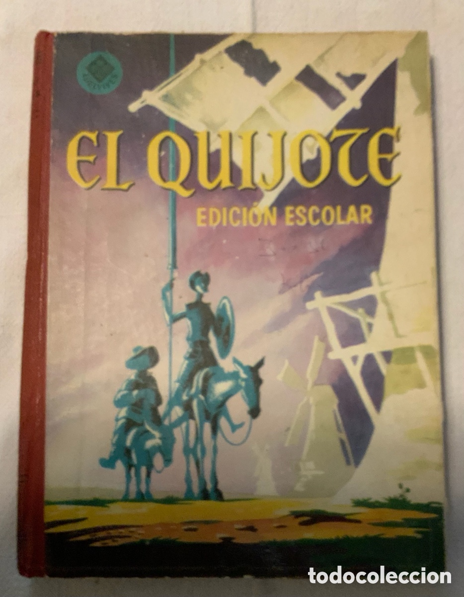 Libros de segunda mano: El Quijote. Edici&oacute;n escolar. 1957