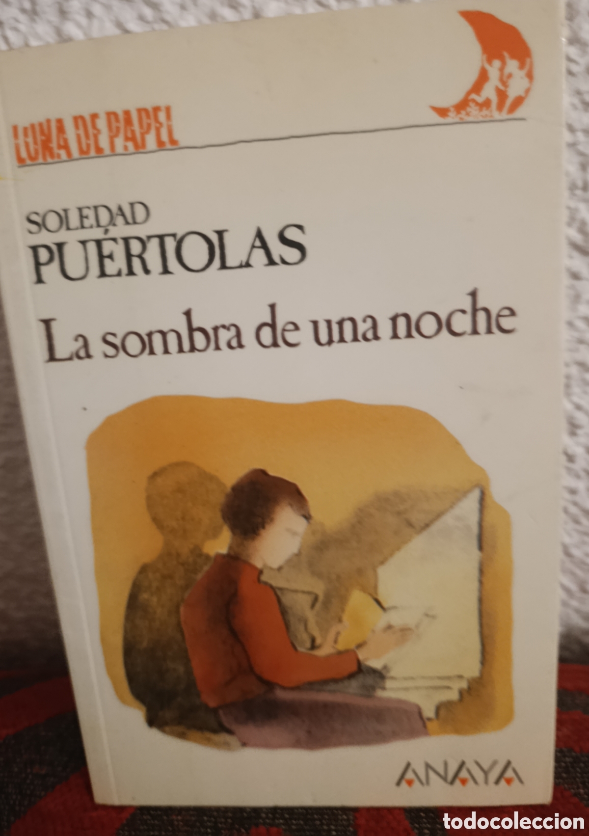 Libros de segunda mano: Libro La sombra de una noche - Soledad Pu&eacute;rtolas (Ed. Anaya, 1987)
