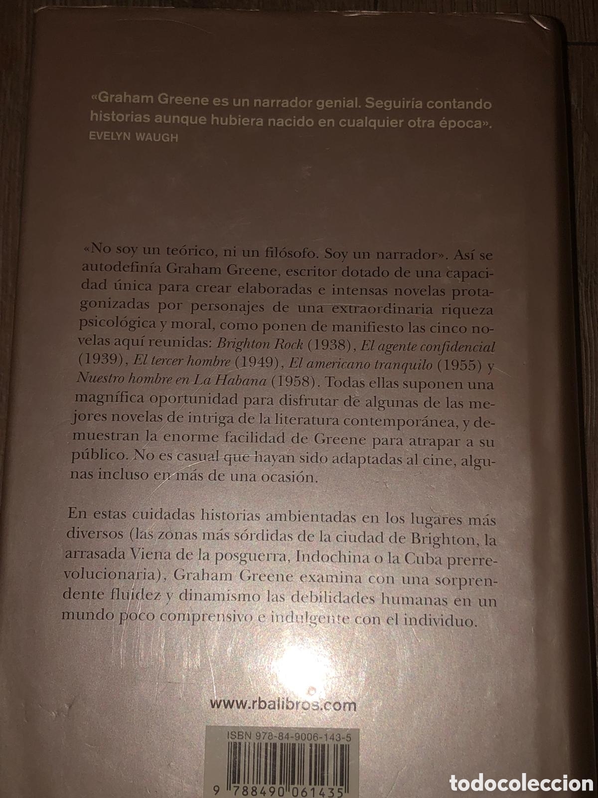 Libros de segunda mano: CINCO NOVELAS (GRAHAM GREENE )
