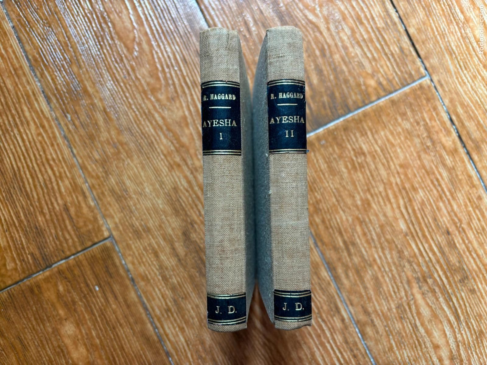 Libros de segunda mano: AYESHA RIDER HAGARD EDITORIAL MERCURIO 1927 OBRA COMPLETA EN DOS TOMOS