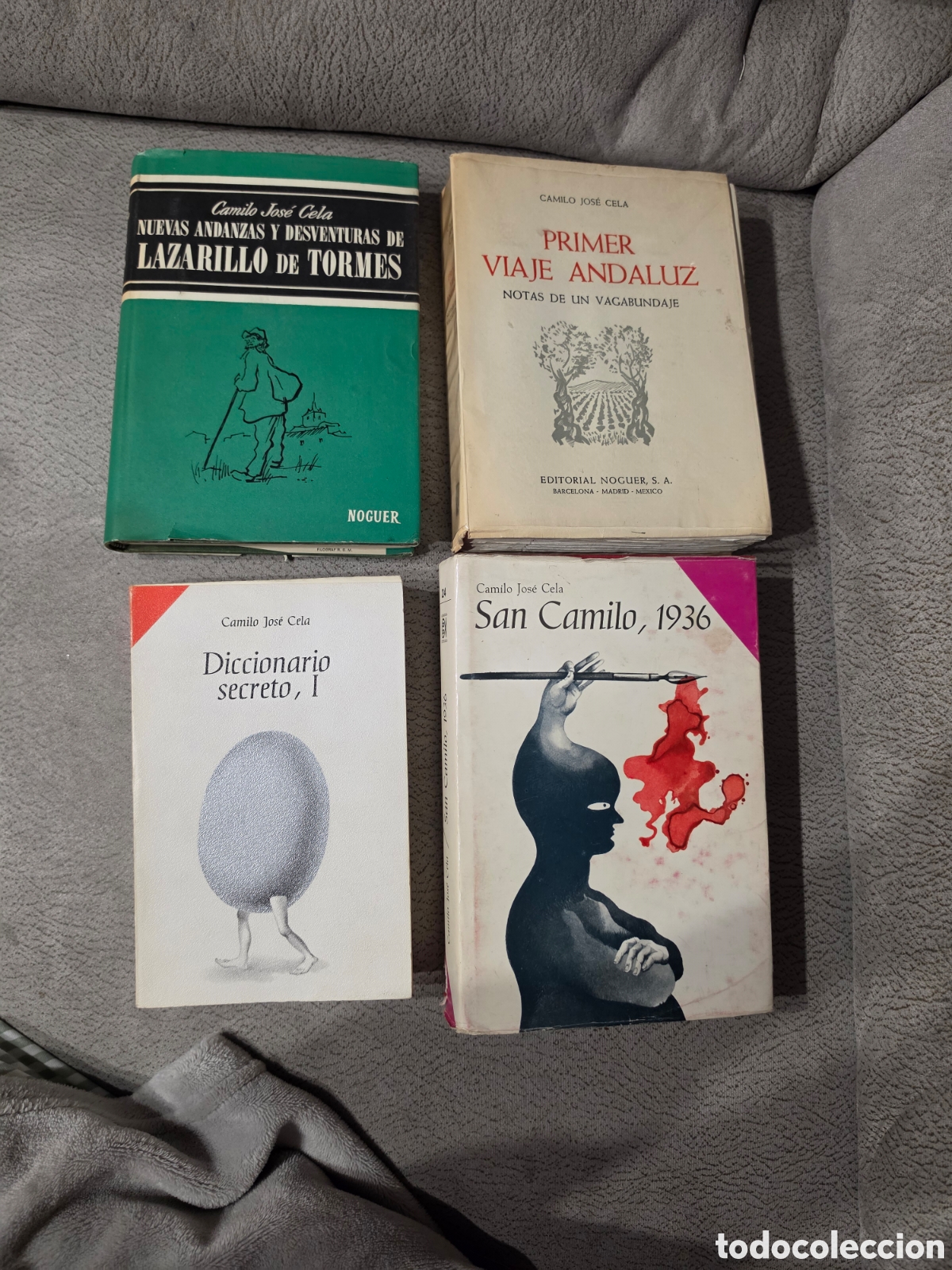 Libros de segunda mano: Lote 4 Libros Camilo Jos&eacute; Cela (Nobel) - Ediciones Cl&aacute;sicas