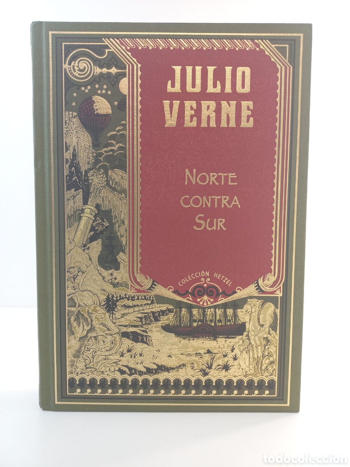 Libros de segunda mano: Norte contra Sur. Julio Verne. RBA Editores, colecci&oacute;n Hetzel, 2015. Ilustrado.