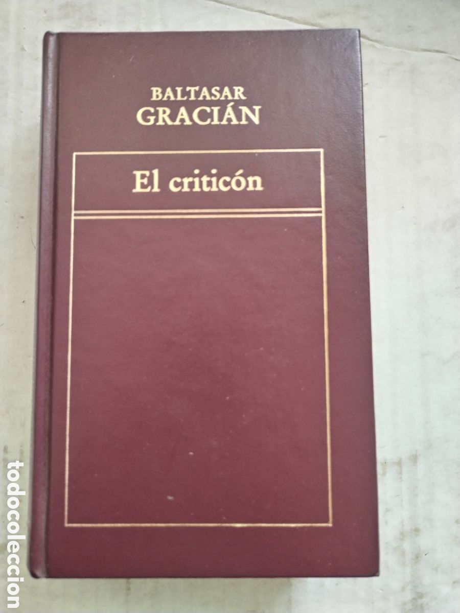Libros de segunda mano: EL CRITICON/BALTASAR GRACIAN