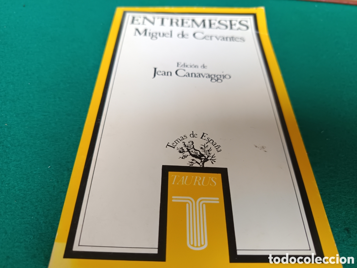 Libros de segunda mano: ENTREMESES : MIGUEL DE CERVANTES