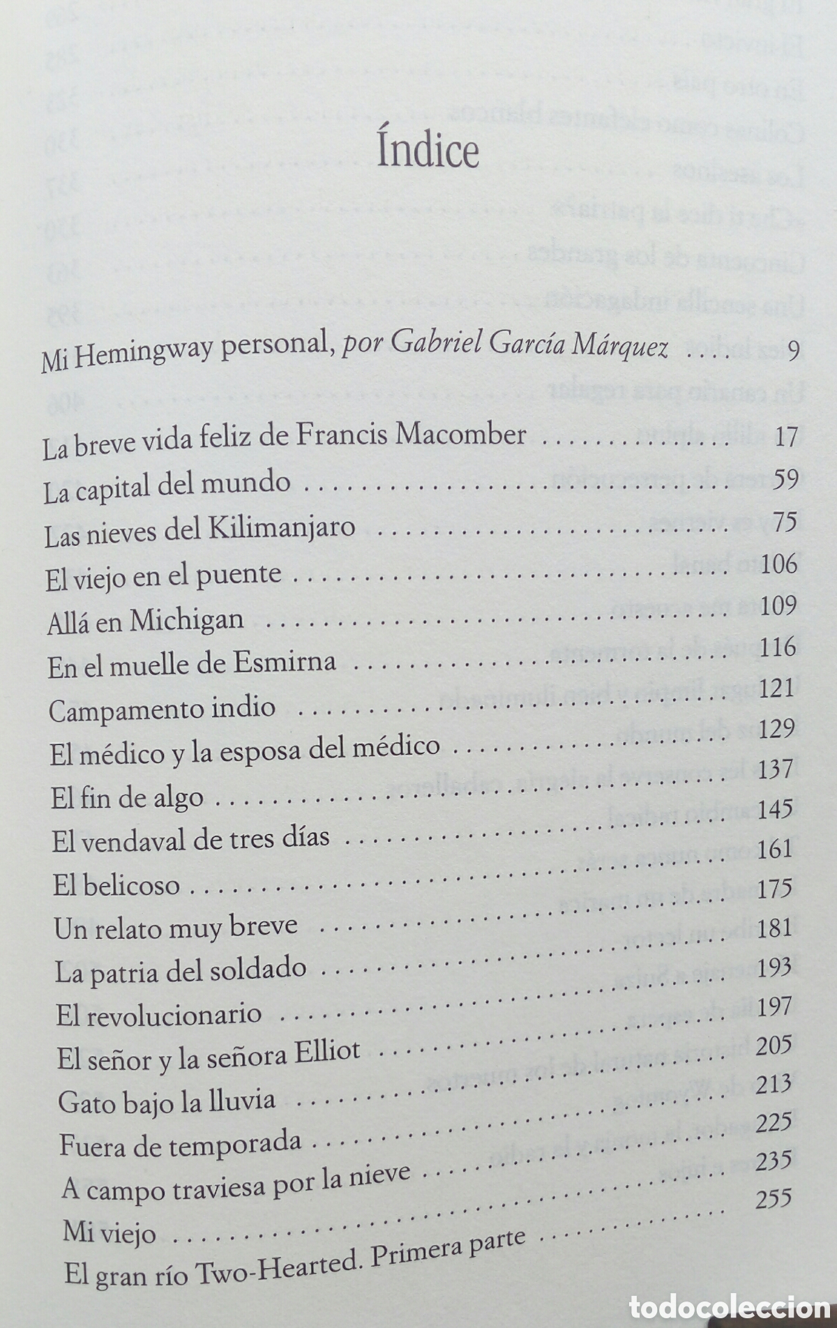 Libros de segunda mano: Cuentos. Ernest Hemingway. - Foto 4