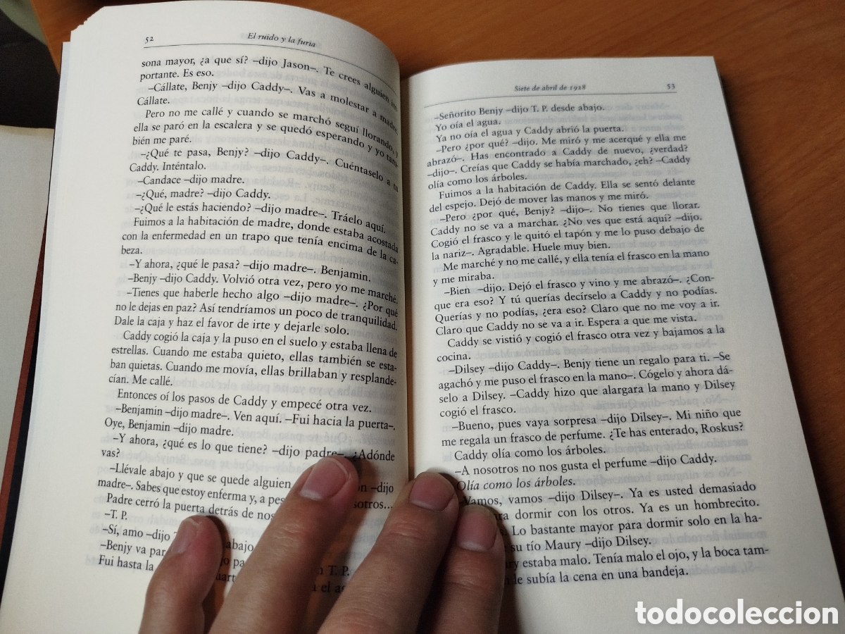 Libros de segunda mano: El ruido y la furia. William faulkner. - Foto 2