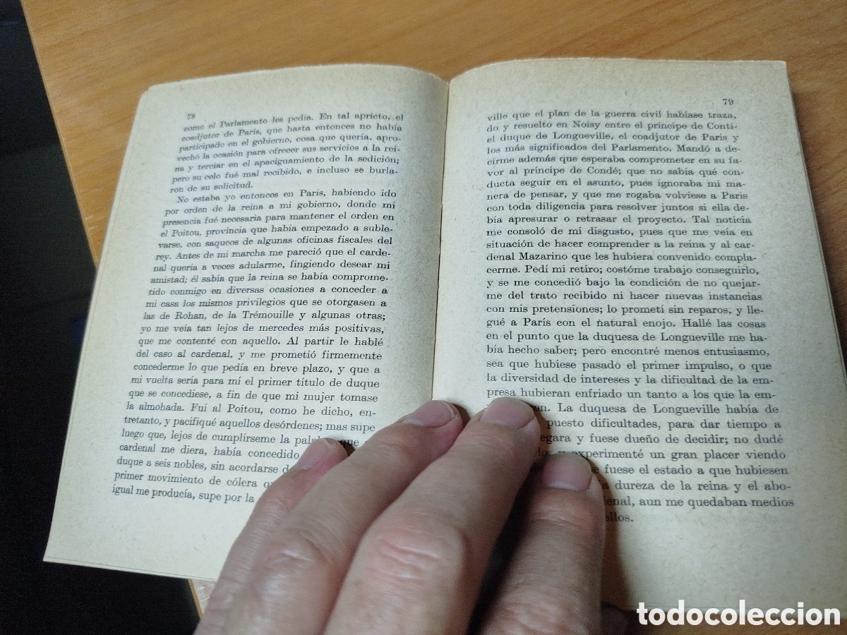 Libros de segunda mano: Memorias. La rochefoucauld. Colecci&oacute;n universal - Foto 2