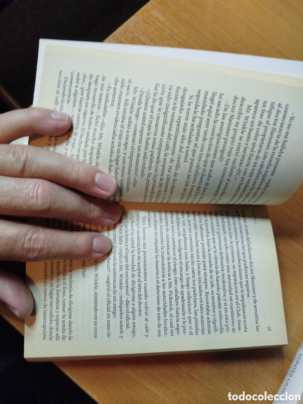 Libros de segunda mano: Papeles p&oacute;stumos de club pickwick Charles dickens. - Foto 3