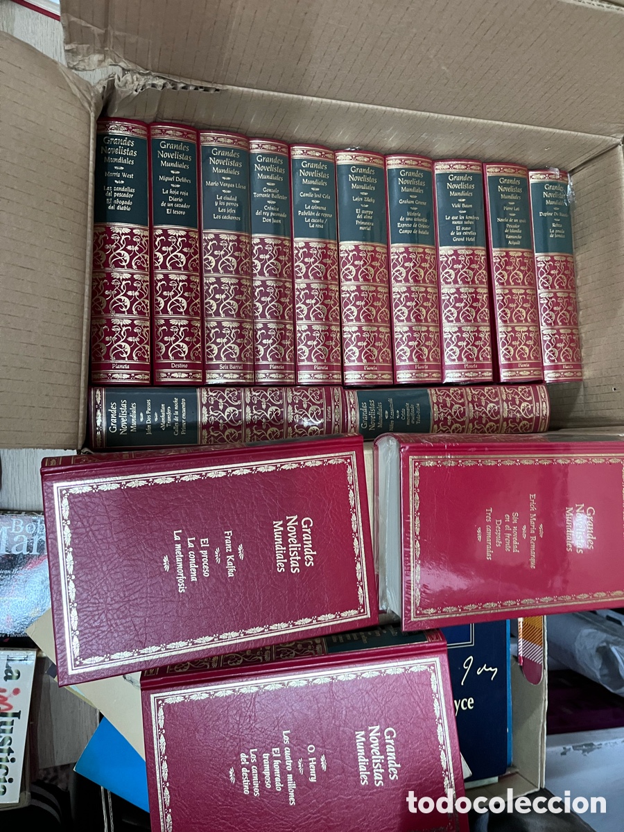 Libros de segunda mano: Colecci&oacute;n 15 libros grandes novelistas mundiales Kafka Graham green zilahy Delibes cela Morris West