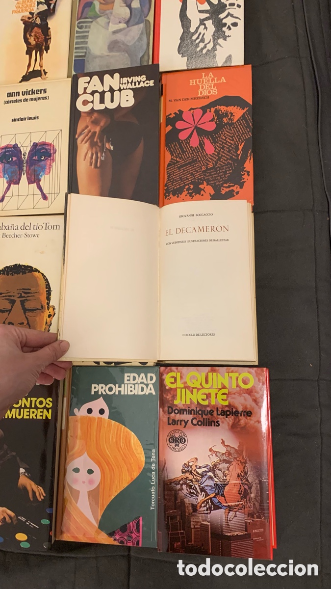 Libros de segunda mano: Lote de 16 libros C&iacute;rculo de Lectores 1970s - Foto 2