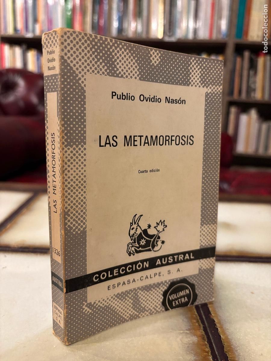 Libros de segunda mano: Las metamorfosis. Publio Ovidio Nas&oacute;n. PEDIDO M&Iacute;NIMO 5&euro;