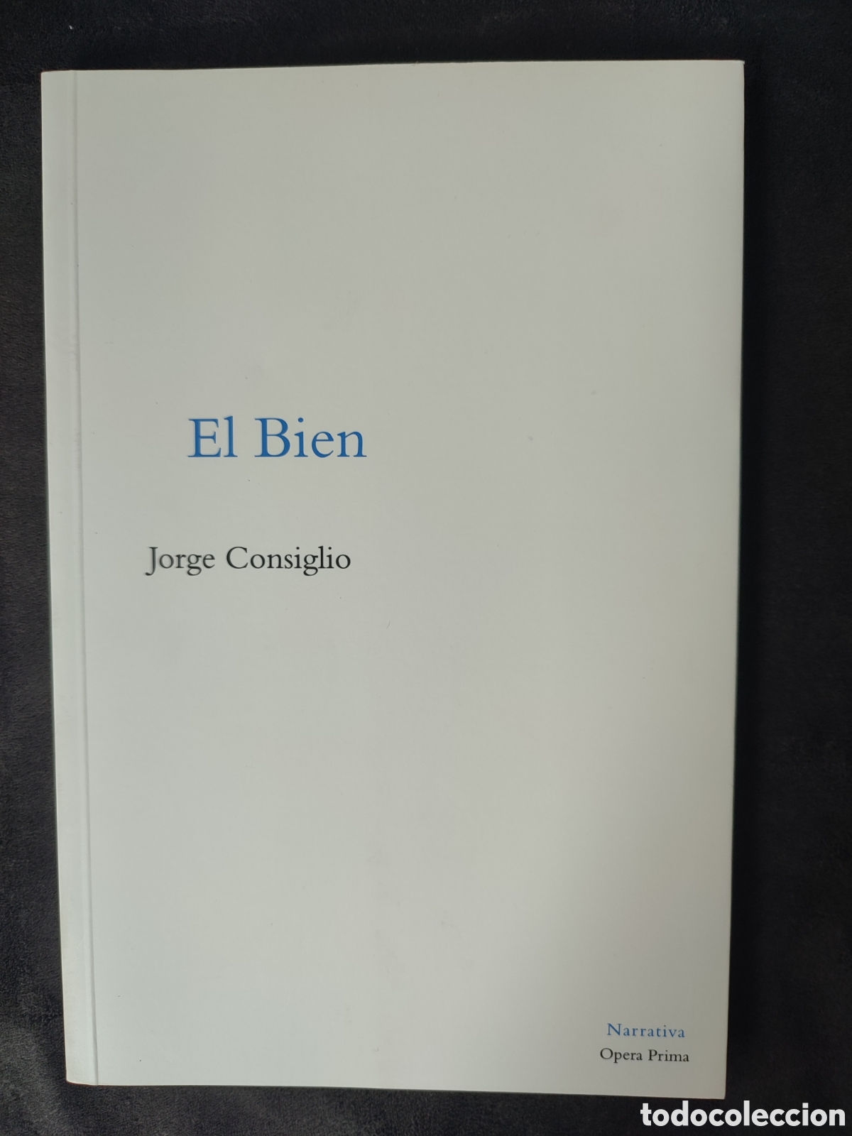 Libros de segunda mano: El bien Jorge Consiglio