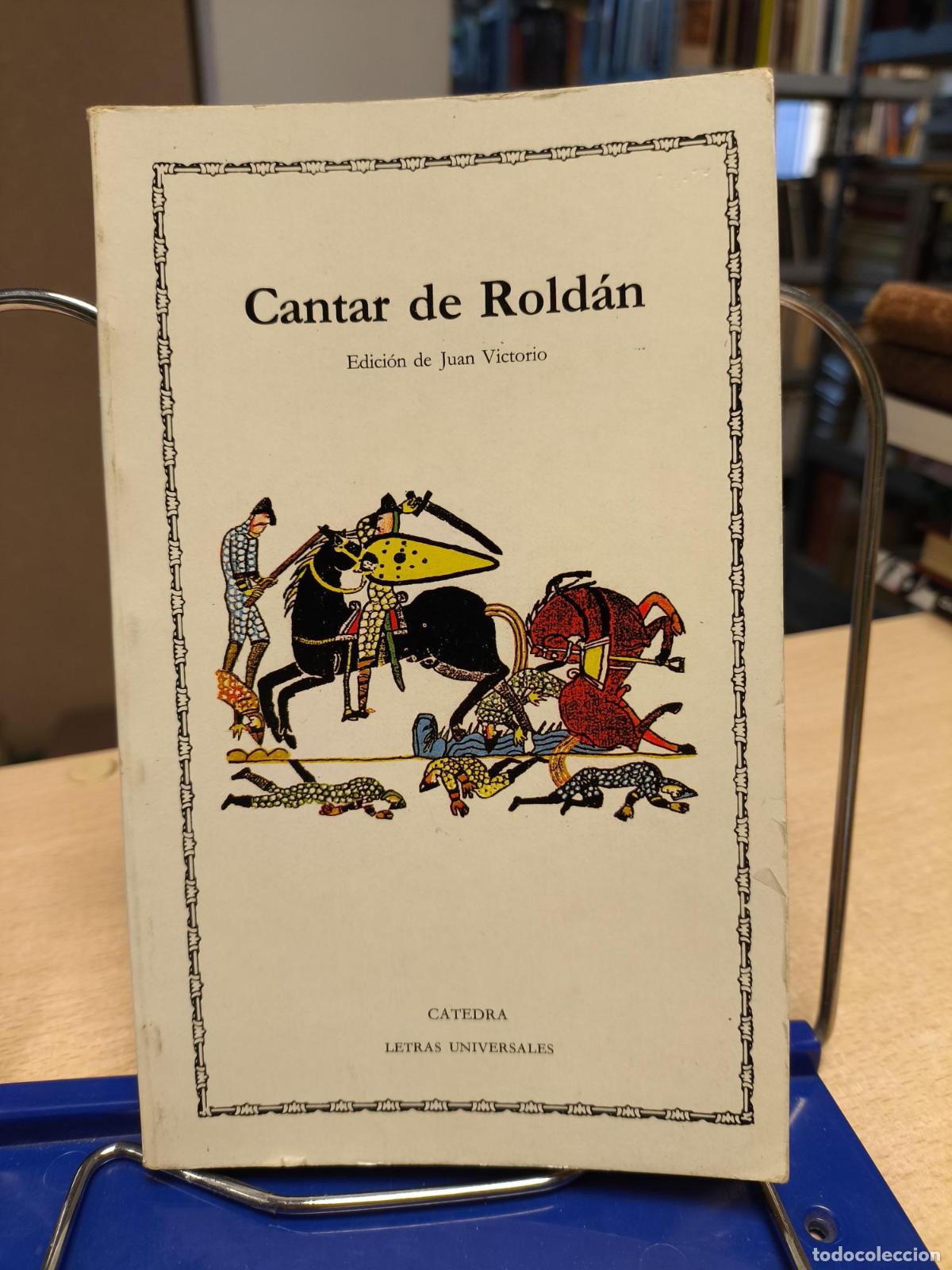 Libros de segunda mano: CANTAR DE ROLDAN - CATEDRA - JUAN/CATEDRA VICTORIO