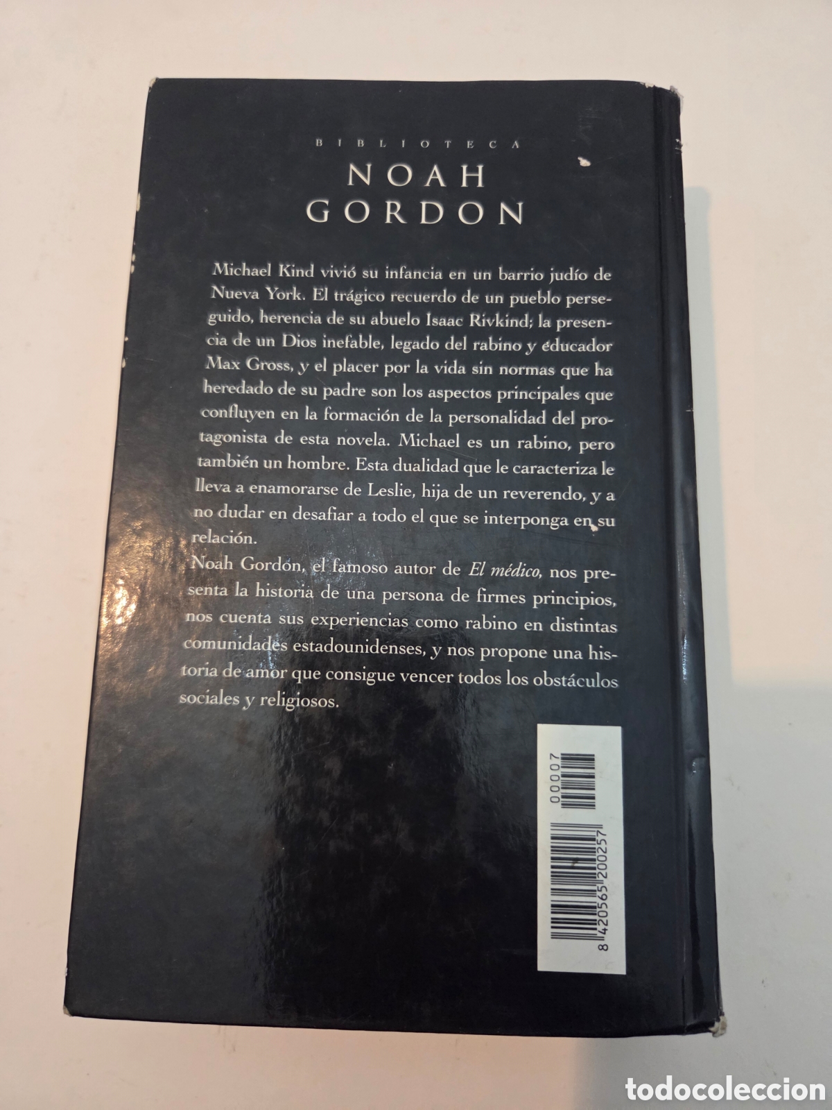Libros de segunda mano: El rabino. Noah Gordon - Foto 2