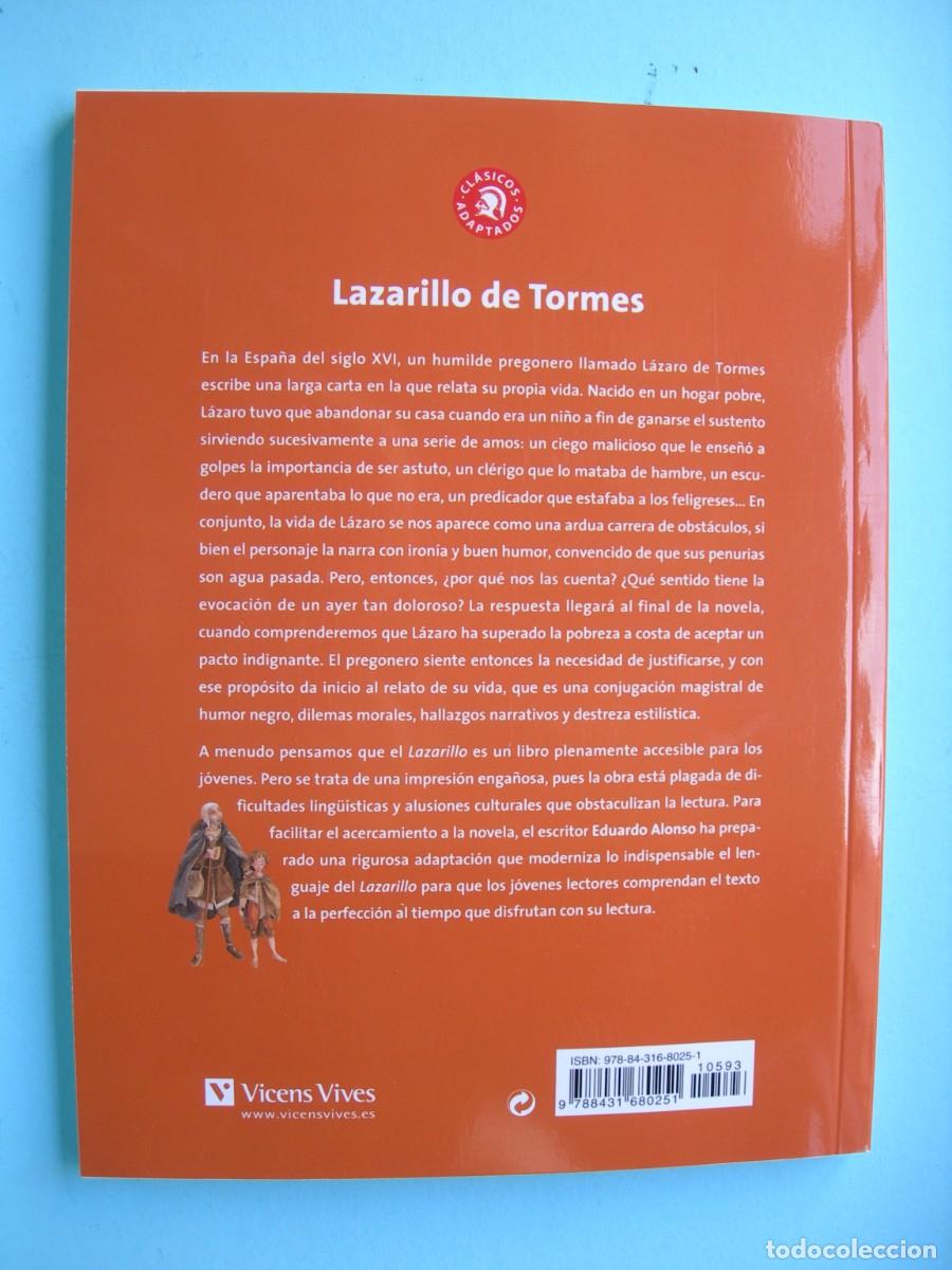 Libros de segunda mano: LAZARILLO DE TORMES / AN&Oacute;NIMO / CL&Aacute;SICO / NUEVO - Foto 2