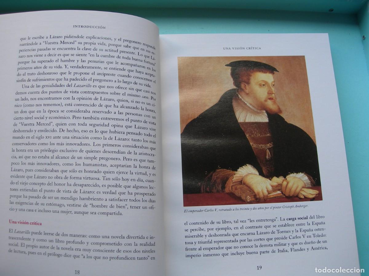 Libros de segunda mano: LAZARILLO DE TORMES / AN&Oacute;NIMO / CL&Aacute;SICO / NUEVO - Foto 10