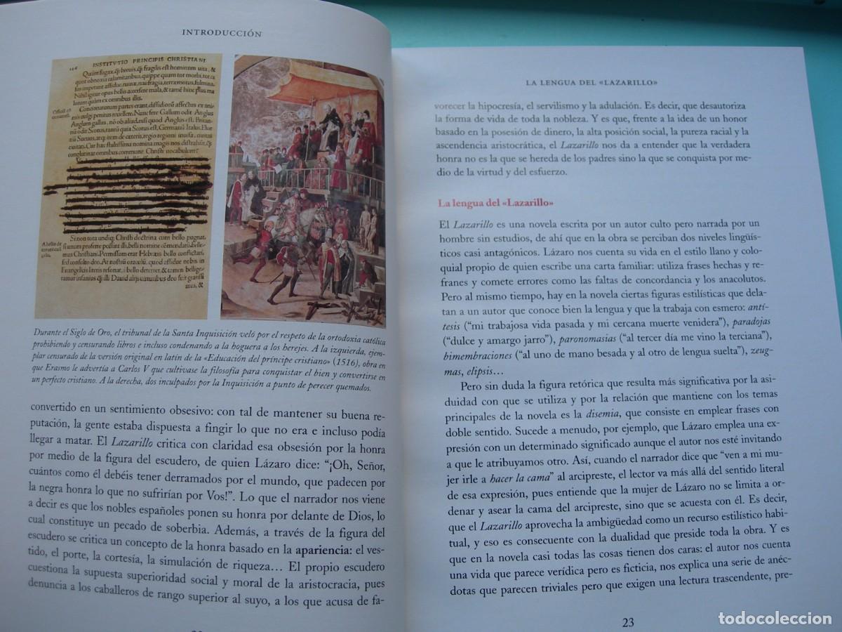 Libros de segunda mano: LAZARILLO DE TORMES / AN&Oacute;NIMO / CL&Aacute;SICO / NUEVO - Foto 12