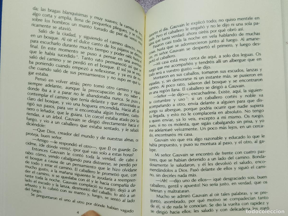 Libros de segunda mano: An&oacute;nimo: El caballero de la espada; La doncella de la mula (Ediciones Siruela. 1987) - Foto 4