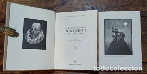 Libros de segunda mano: CERVANTES: EL INGENIOSO HIDALGO DON QUIJOTE DE LA MANCHA. 2 vols. Ed. numerada