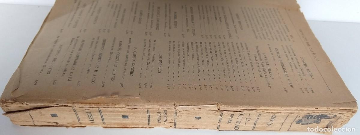 Libros de segunda mano: AZORIN &ndash; La Voluntad &ndash; Biblioteca Popular - Foto 4