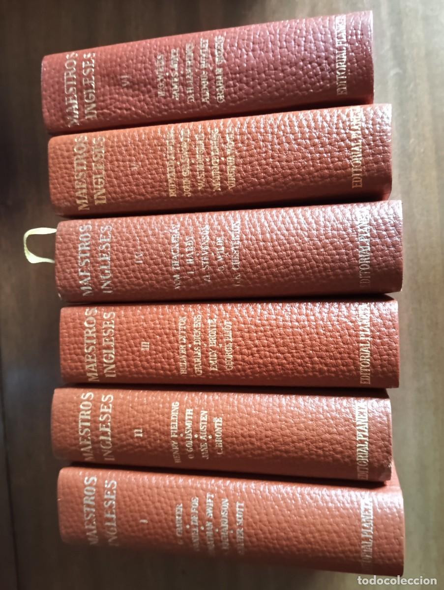 Libros de segunda mano: Maestros ingleses. 6 Vol.COMPLETA.