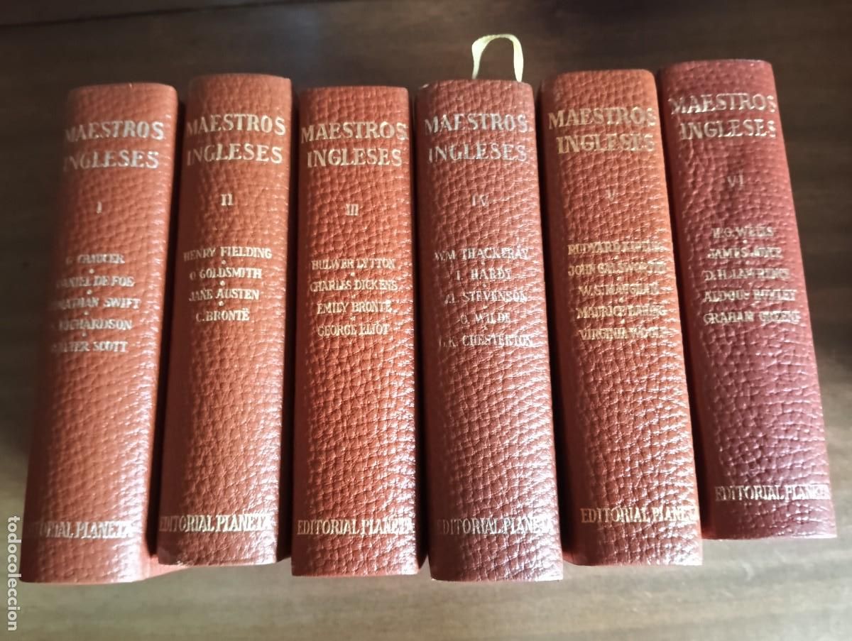 Libros de segunda mano: Maestros ingleses. 6 Vol.COMPLETA. - Foto 1