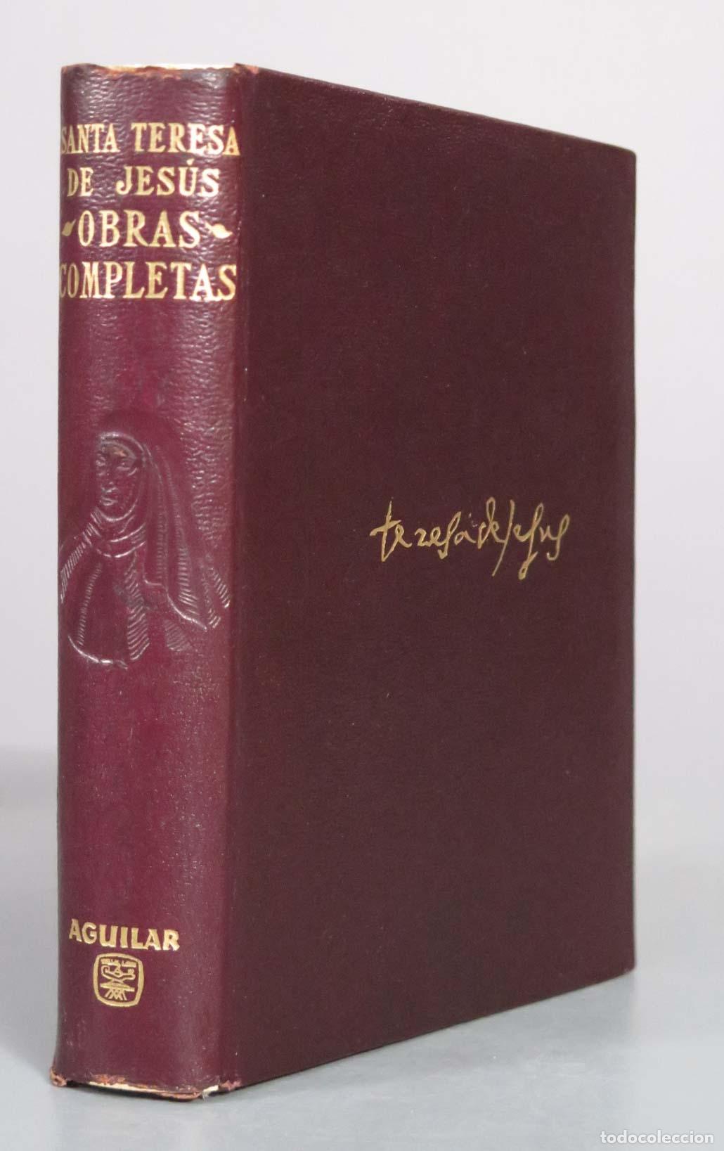 Libros de segunda mano: Obras completas - Santa Teresa de Jes&uacute;s - Aguilar 1963